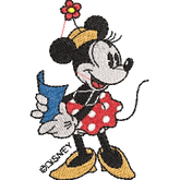 MICKEY MINNIE 052 - Embroidery Design - FineryEmbroidery